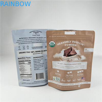 Stampa digitale personalizzata Sacchetti a cerniera a prova di odore a prova di umidità