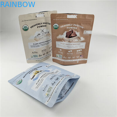 Stampa digitale personalizzata Sacchetti a cerniera a prova di odore a prova di umidità