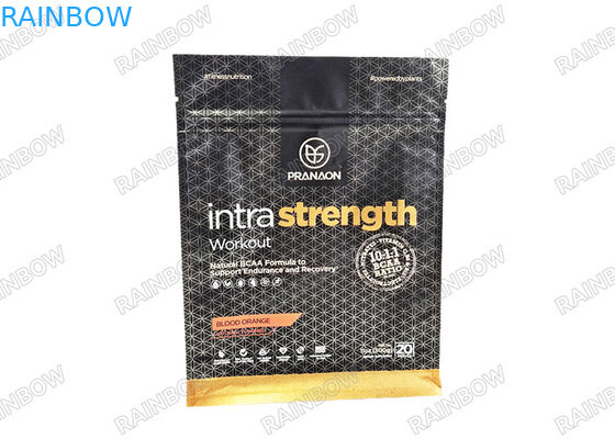 Sacchetti di imballaggio in pellicola di alluminio a polvere di proteine di caffè personalizzati con sacchetto Mylar antiodore a valvola