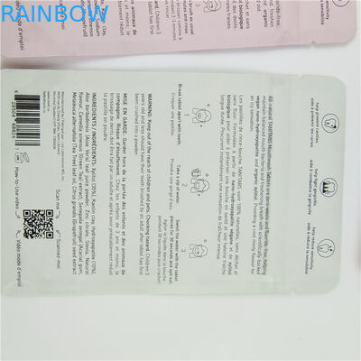 Nuovo disegno dimensioni e colori personalizzati Disponibili sacchetti piatti imballaggio per imballaggio alimentare