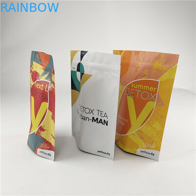 Top Quality Custom Logo stampato Food Grade Stand Up pouches per snack bag con cerniera