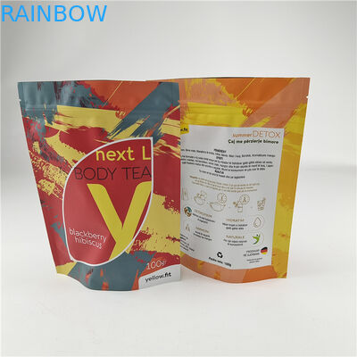Top Quality Custom Logo stampato Food Grade Stand Up pouches per snack bag con cerniera