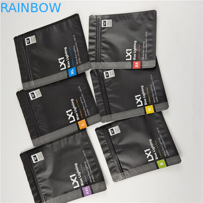 Top Quality Custom Logo stampato sacchetti di sigillo a tre lati per la cura dei denti con imballaggio di materiale ecologico e sicuro