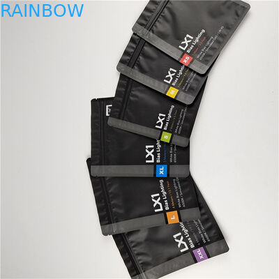 Top Quality Custom Logo stampato sacchetti di sigillo a tre lati per la cura dei denti con imballaggio di materiale ecologico e sicuro