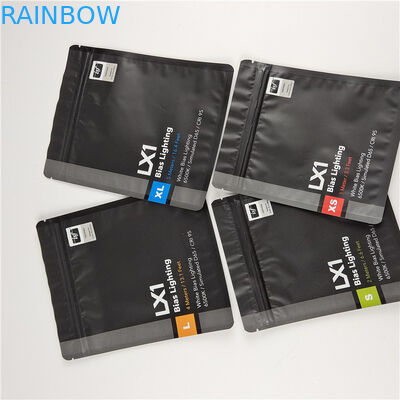 Top Quality Custom Logo stampato sacchetti di sigillo a tre lati per la cura dei denti con imballaggio di materiale ecologico e sicuro