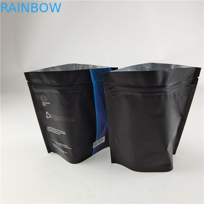 Nuovo design Matt Surface Digital Printing Storage Plastic Zip Lock Risaleable Plastic Food Seal Packaging Bag