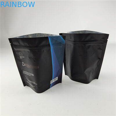 Nuovo design Matt Surface Digital Printing Storage Plastic Zip Lock Risaleable Plastic Food Seal Packaging Bag