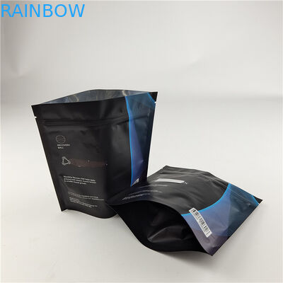 Nuovo design Matt Surface Digital Printing Storage Plastic Zip Lock Risaleable Plastic Food Seal Packaging Bag