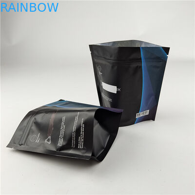 Nuovo design Matt Surface Digital Printing Storage Plastic Zip Lock Risaleable Plastic Food Seal Packaging Bag