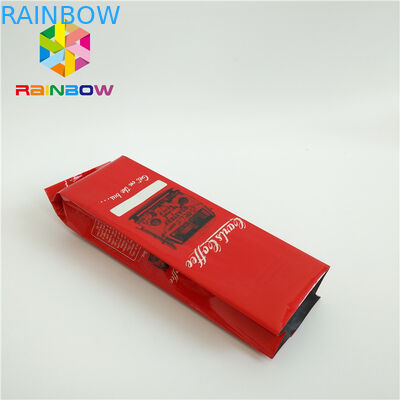 Imballaggio a prova di umidità Bottom Gusseted Tasche Ordine personalizzato fino a 10colori