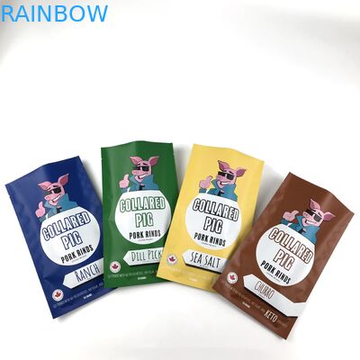 Stoccaggio di alimenti per animali semplificato con sacchetto per alimenti per animali con chiusura a zip