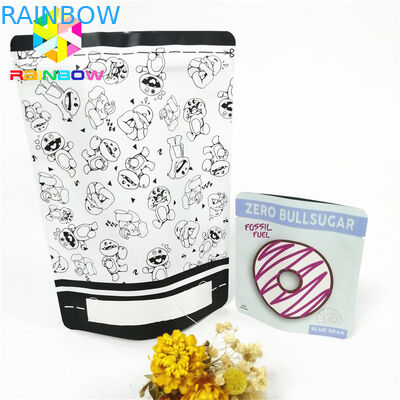 Matt Finish Pet Food Bag con funzionalità riutilizzabile e chiusura a cerniera