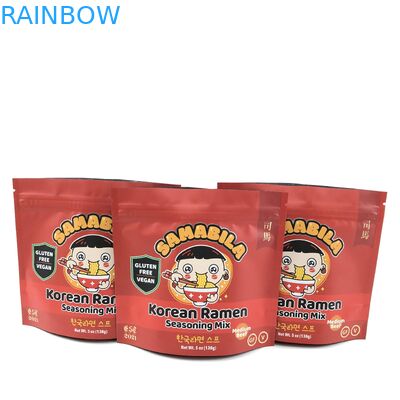 Imballaggi di incenso a base di erbe per sacchetti stand up con sistema di chiusura a zip