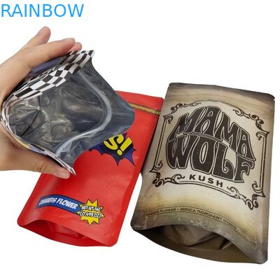 Yantian Port Shipping Imballaggio di incenso a base di erbe in CMYK con borsa stand up e cerniera