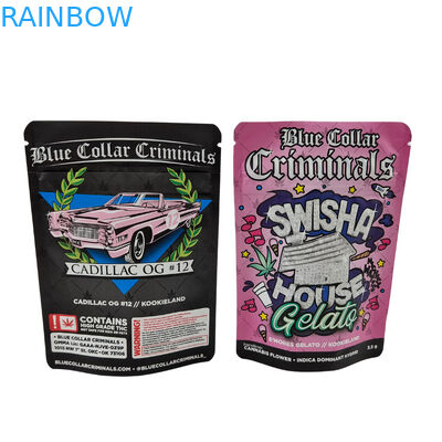 Yantian Port Shipping Imballaggio di incenso a base di erbe in CMYK con borsa stand up e cerniera