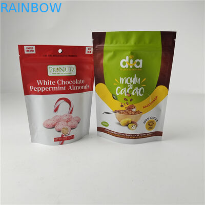 Di alta qualità stampa digitale personalizzata PE riutilizzabile borsa di cerniera di plastica Stand Up sacchetti Mylar