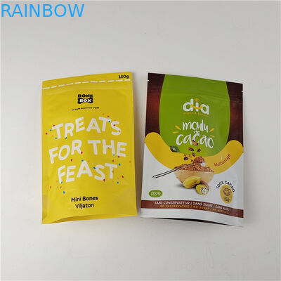 Di alta qualità stampa digitale personalizzata PE riutilizzabile borsa di cerniera di plastica Stand Up sacchetti Mylar