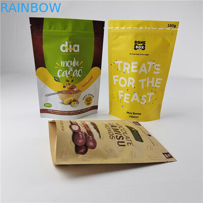 Di alta qualità stampa digitale personalizzata PE riutilizzabile borsa di cerniera di plastica Stand Up sacchetti Mylar