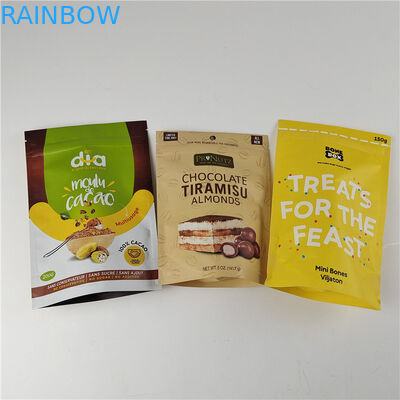 Di alta qualità stampa digitale personalizzata PE riutilizzabile borsa di cerniera di plastica Stand Up sacchetti Mylar