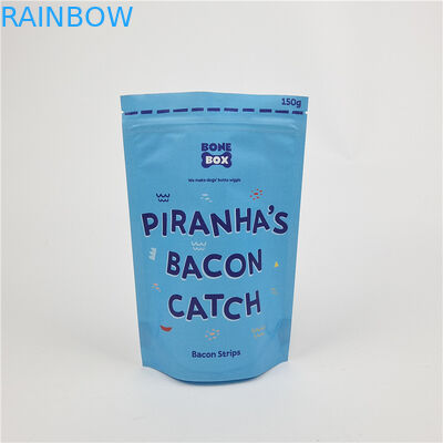 Ingrosso Logo personalizzato Stampa digitale Chiusura a cerniera Plastico PET Aluminio Frosted Stand Up Bag