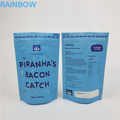 Ingrosso Logo personalizzato Stampa digitale Chiusura a cerniera Plastico PET Aluminio Frosted Stand Up Bag