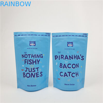 Ingrosso Logo personalizzato Stampa digitale Chiusura a cerniera Plastico PET Aluminio Frosted Stand Up Bag