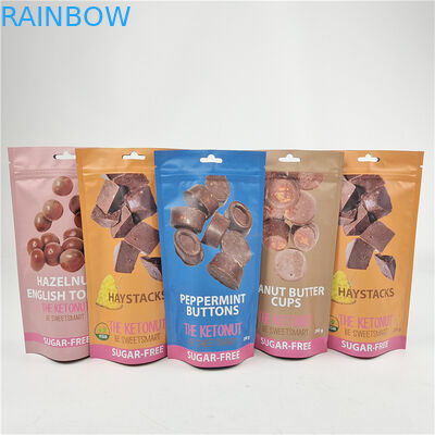 Top Quality Custom Logo stampato Advanced Laminating Stand Up Zipper Bags per imballaggi per snack bag