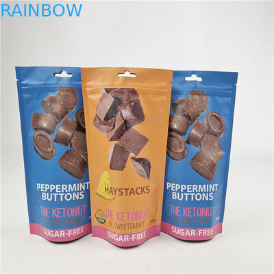 Top Quality Custom Logo stampato Advanced Laminating Stand Up Zipper Bags per imballaggi per snack bag