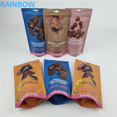 Top Quality Custom Logo stampato Advanced Laminating Stand Up Zipper Bags per imballaggi per snack bag
