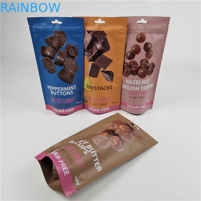 Top Quality Custom Logo stampato Advanced Laminating Stand Up Zipper Bags per imballaggi per snack bag