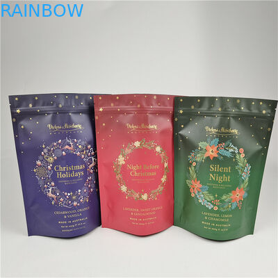 Accettabile fino a 10 colori Disponibile materiale di imballaggio alimentare per sacchetti di stampa digitale personalizzati con sacchetto di imballaggio a cerniera