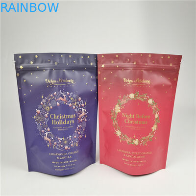 Accettabile fino a 10 colori Disponibile materiale di imballaggio alimentare per sacchetti di stampa digitale personalizzati con sacchetto di imballaggio a cerniera