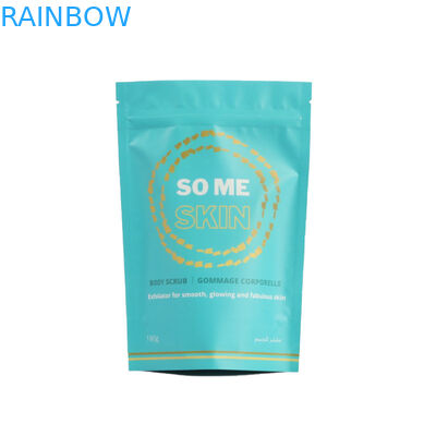 Sacchetto di imballaggio cosmetico personalizzabile per lo scrub corpo in piedi in varie dimensioni