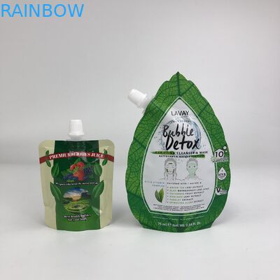 Logo personalizzato di alta qualità stampato Nuovo design borse di scarico riutilizzabili cibo bevande succo contenitore di latte sacchetti sigillabili