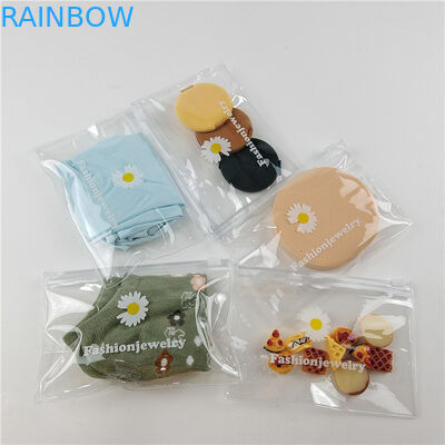 Sacchetto di imballaggio in plastica in materiale PE trasparente per Comestic con dimensioni e colori personalizzati