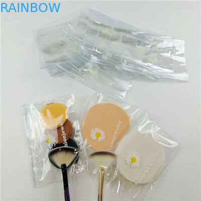 Sacchetto di imballaggio in plastica in materiale PE trasparente per Comestic con dimensioni e colori personalizzati