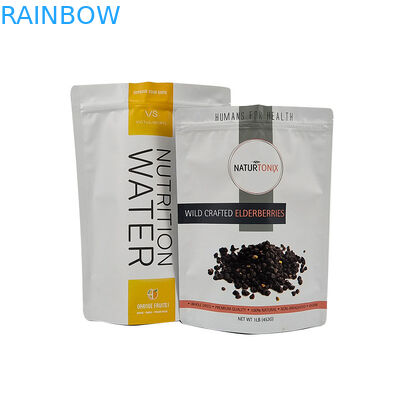 Effetto colore Borse da tè finite lucide o opache confezionate in sacchetti in piedi ricapribili