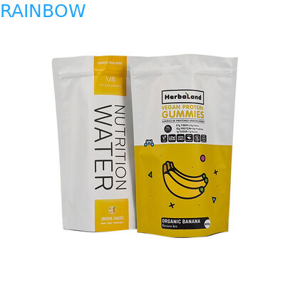 Effetto colore Borse da tè finite lucide o opache confezionate in sacchetti in piedi ricapribili