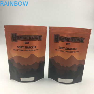 Sacchetti di carta Kraft Sacchetti da tè Imballaggio con sacchetto sigillato a tre lati e valvola degassante