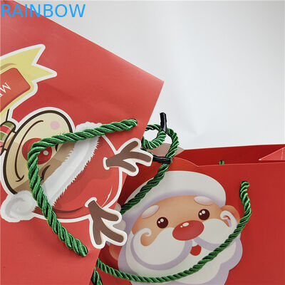 Promozione Fabbrica riciclabile Ingrosso Fondo quadrato Stampa personalizzata Borsa da shopping biodegradabile