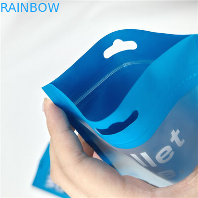 Assicurazione della qualità Sacchetti sigillati a tre lati per imballaggi per la cura dei denti con dimensioni personalizzate e materiale a prova di perdite