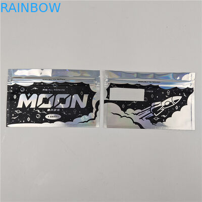 Imballaggi per la cura dei denti a prova di odore e umidità a tre lati con chiusura termicamente sigillata con cerniera