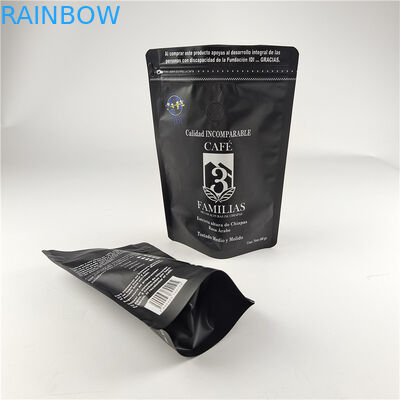 Matte Finish Food Grade Proof Odor Proof Laminated Aluminum Foil Zip Lock Bag Stand Up Pouch Coffee Bag