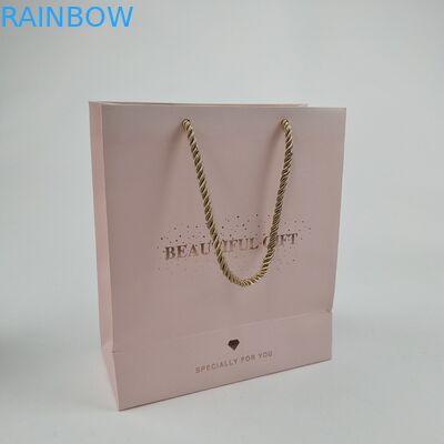 Assicurazione della qualità Borse di carta personalizzate per lo shopping con stampa del logo Borsa di carta biodegradabile