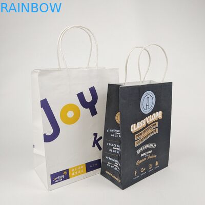 Sacchetto di imballaggio Mylar in foglio di alluminio laminato Custom Digital Printing Logo Printed Shopping Paper Bag