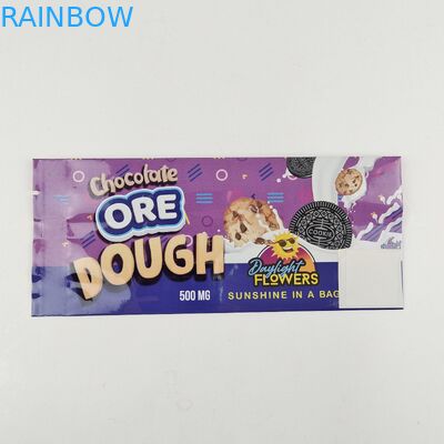 Amico dell'ambiente Custom Proof odor e resistenza all'umidità carta Kraft Back sigillata sacchetto di imballaggio per bar Nutrizione