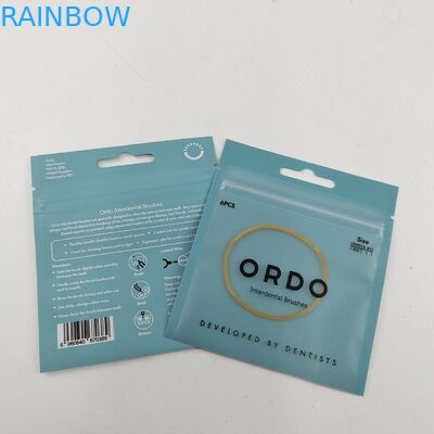 Eco-Friendly Best Selling Recyclable Three Side Seal Bags for Dental Care Packaging With Zipper (Passi di sigillo a tre lati riciclabili per la cura dei denti con cerniera)