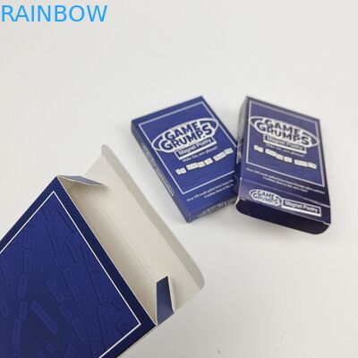 Accettabile fino a 10 colori Disponibile Logo personalizzato Stampato Cartone di carta lucida rettangolare