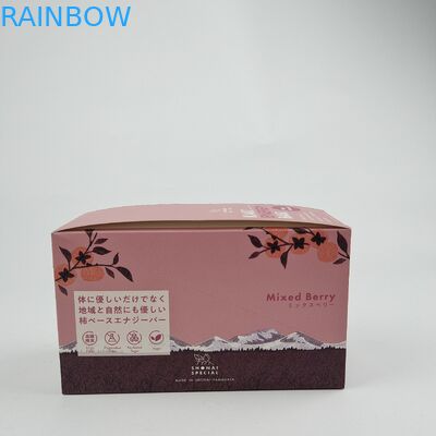 Matte laminazione cartone Conteggio Display Box riciclabile per il commercio al dettaglio