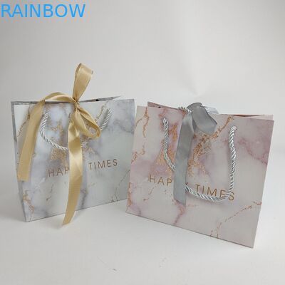 Borse di carta personalizzate Borsa di carta biodegradabile per lo shopping con stampa del logo